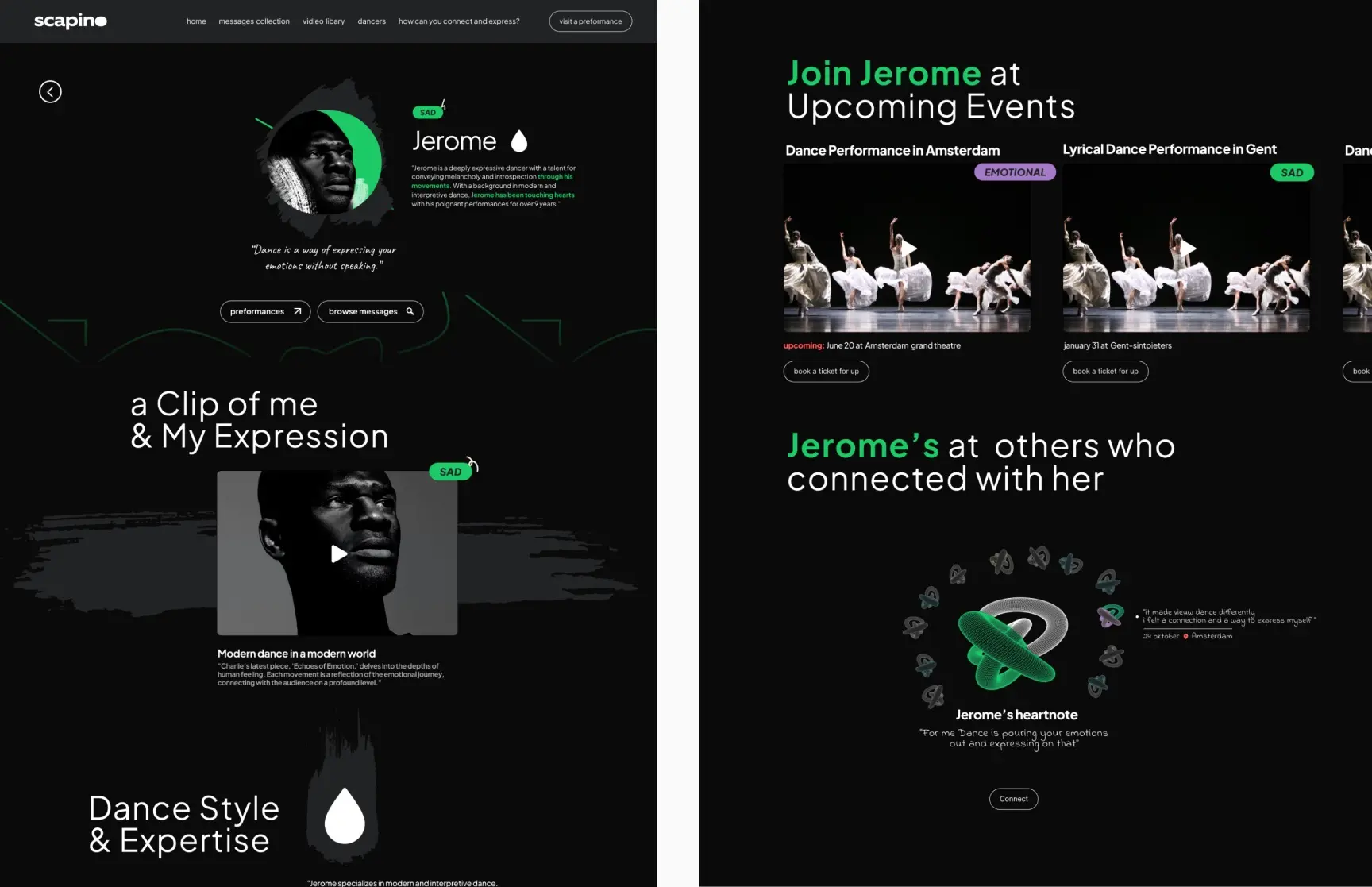 Image showing an image of a project called Connectino